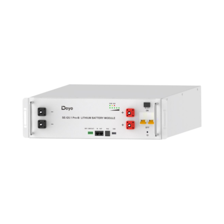 Pin lưu trữ lithium Deye 51.2V 100AH – SE-G5.1 Pro-B